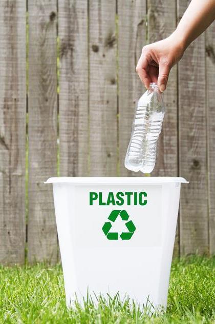 Separating plastic for proper recycling